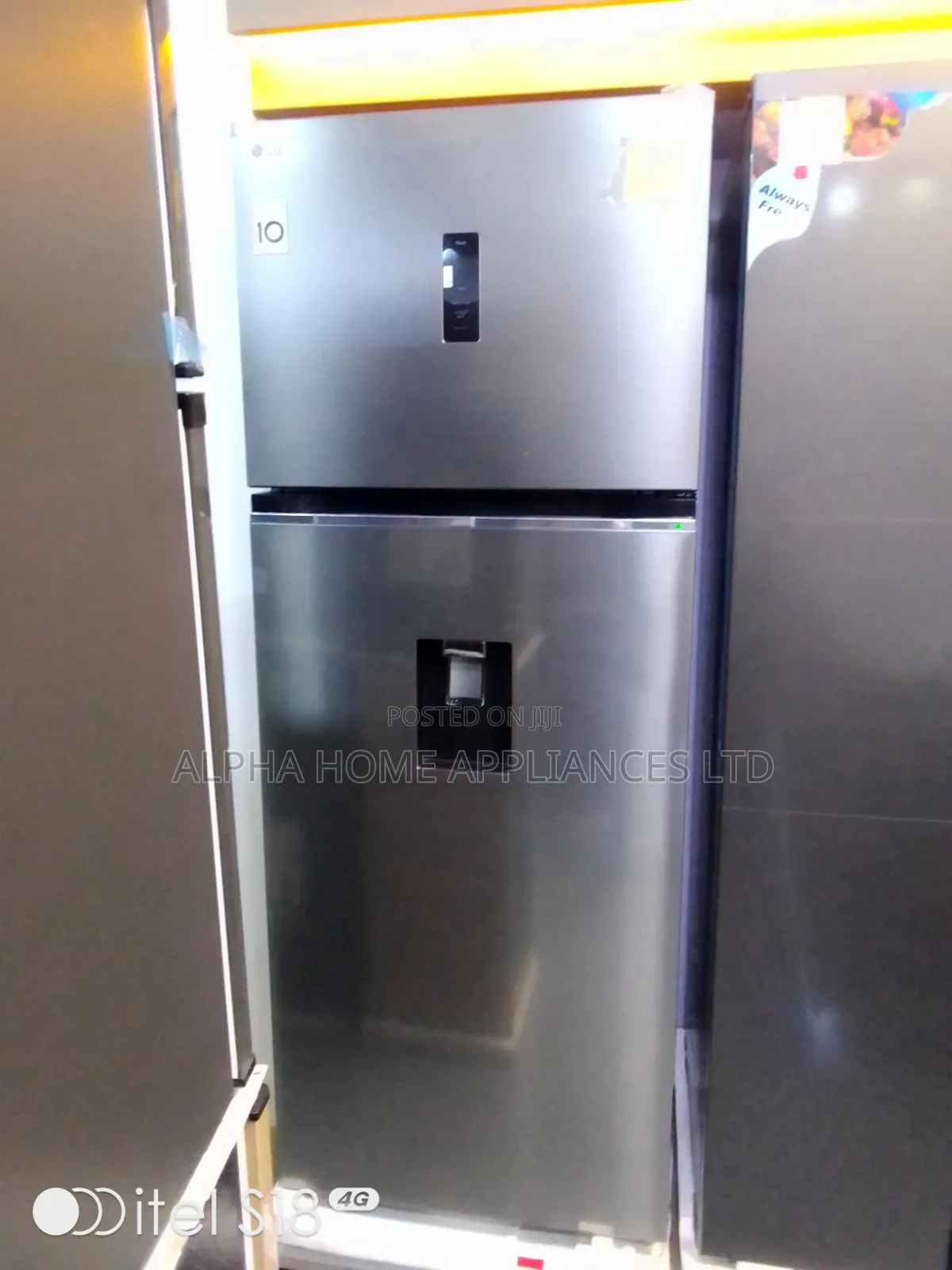 Lg Inverter Refrigerator 491 Litres Silver Colour
