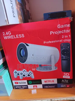 2-in-1 Wireless Game Projector