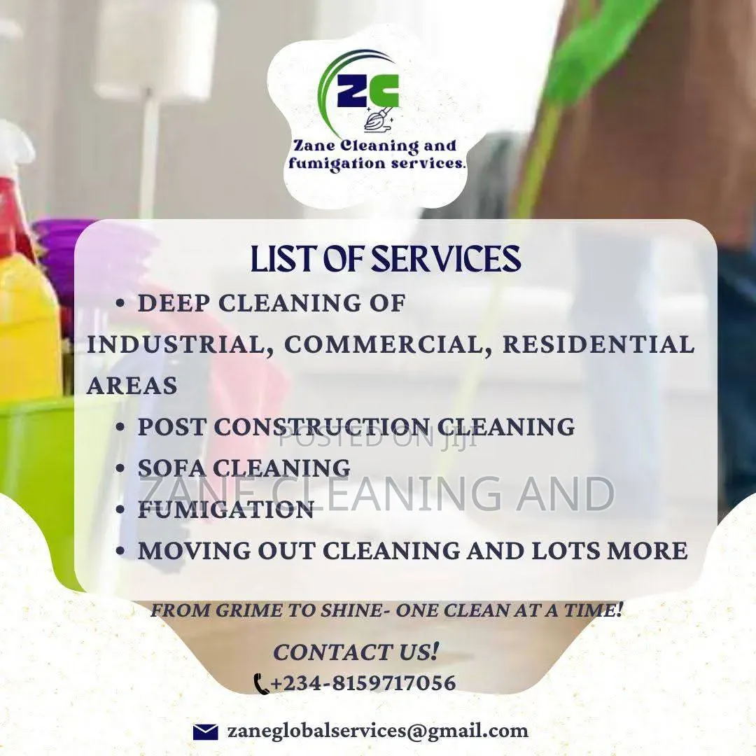 Cleaning and Fumigation Services