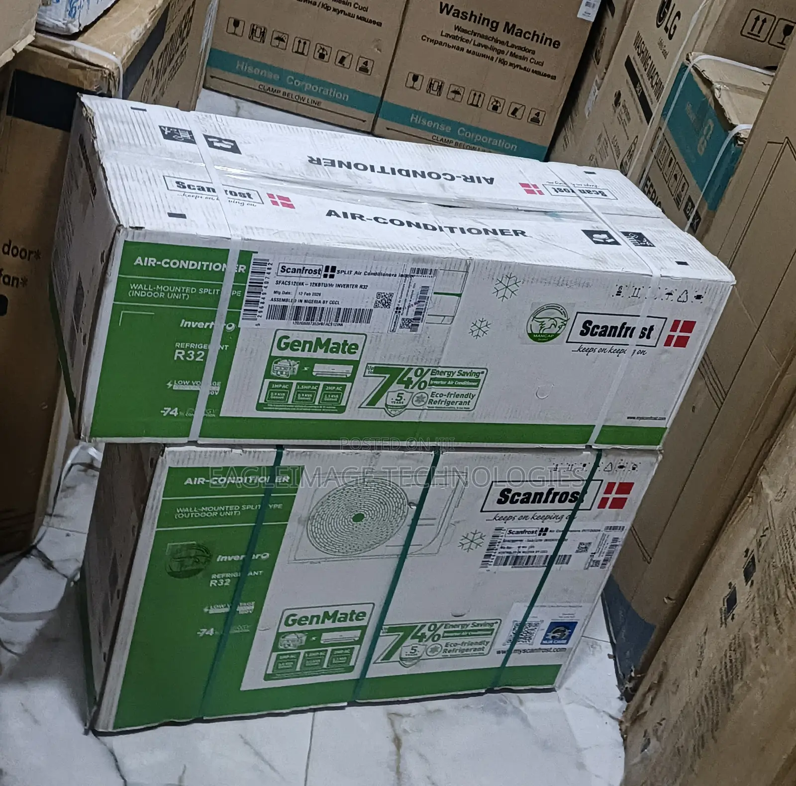 Scanfrost 1.5hp Split Ac Btu – Energy Efficient Model