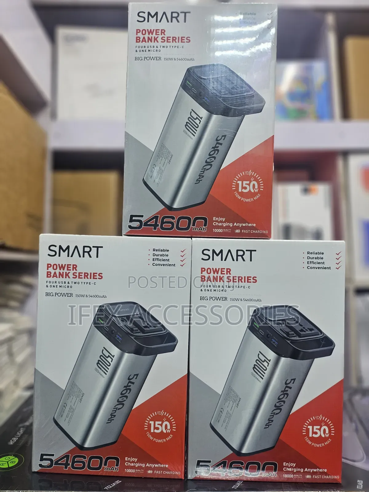 Smart Laptop Power Bank (54,60000mah)