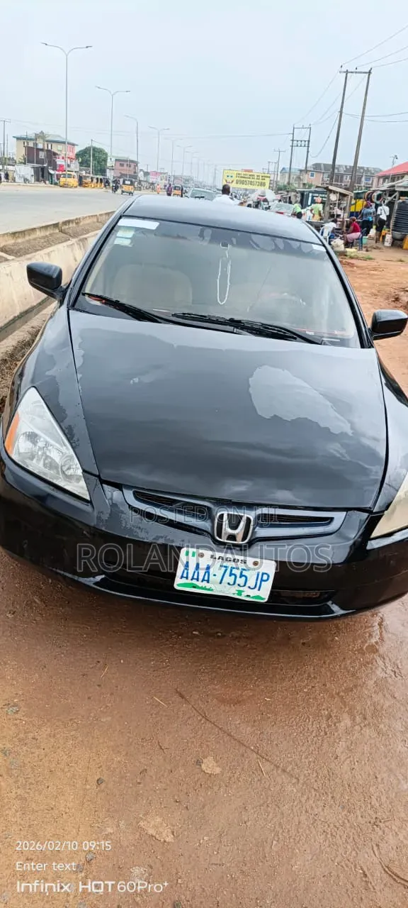 Honda Accord Automatic 2004 Black