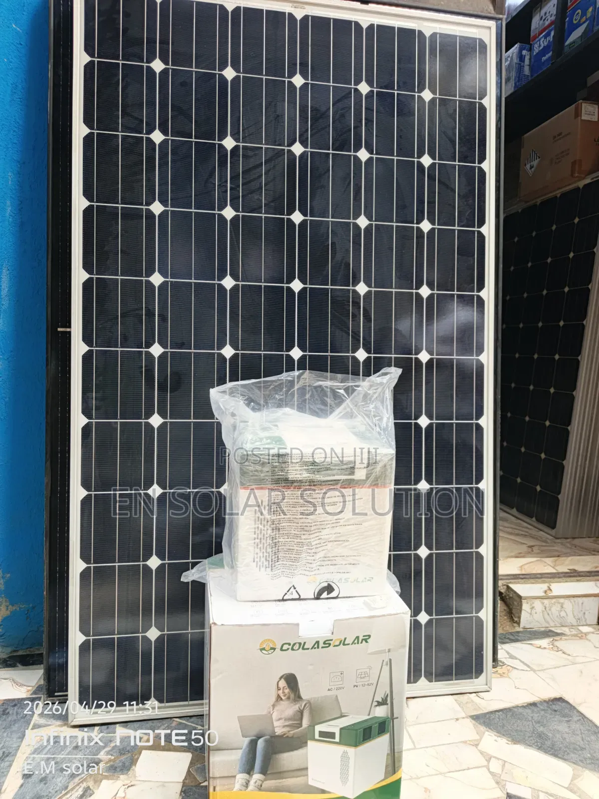 2kwh Colasolar Generator Available Now