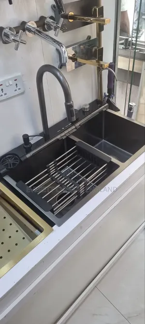 Special Button Kitchen Sink