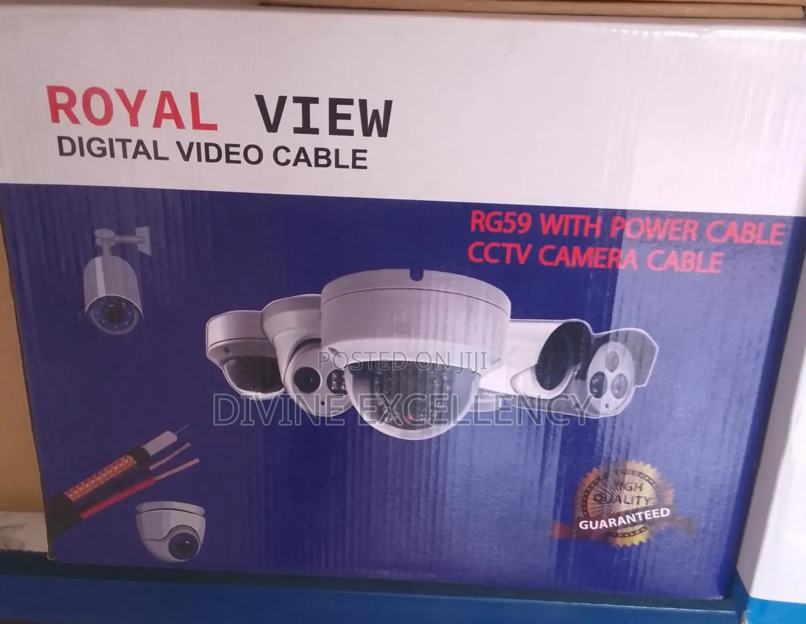Royal View Rg59 Cctv Camera Cable