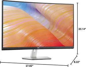 Dell S3222hn Curved Monitor - 31.5-Inch FHD (1920x1080) 75hz 4ms