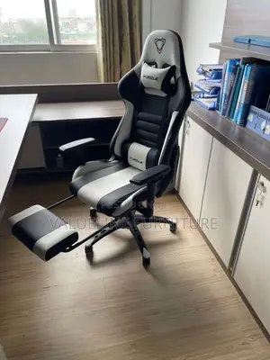 Gaming Chair - White/Black Color