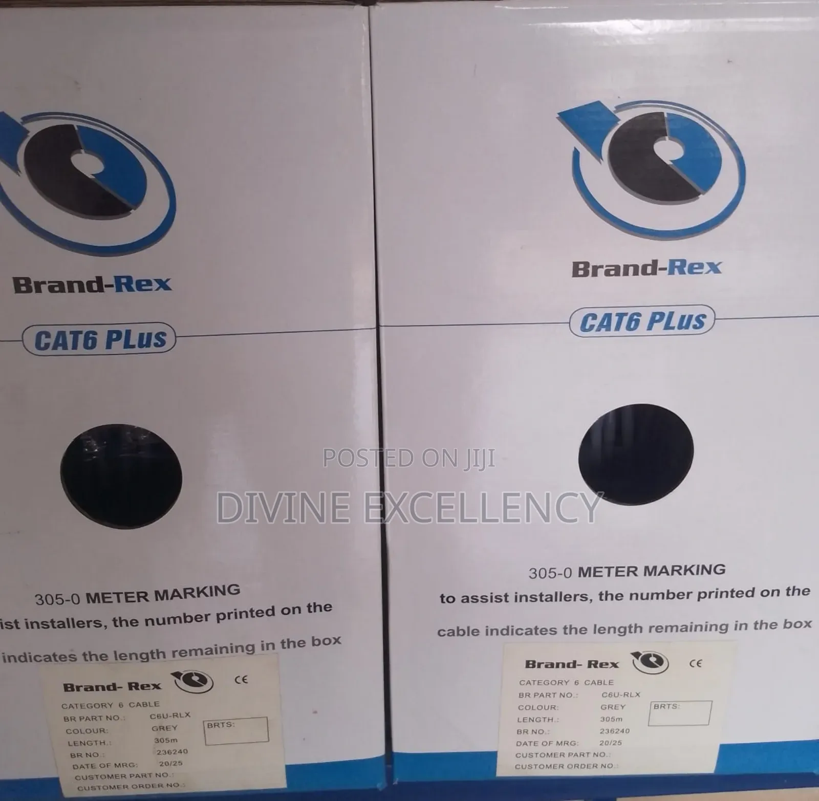 Brand Rex Cat 6 Cable