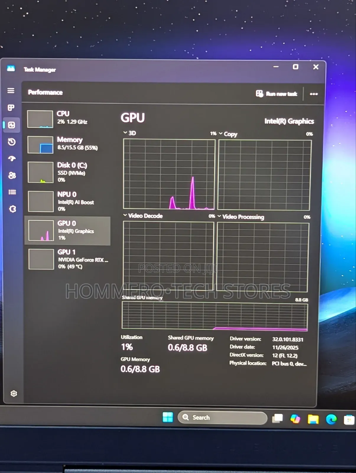 Laptop Alienware 16x Aurora 16GB Intel Core Ultra 9 SSD 1T