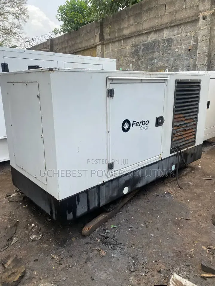 60kva Perkins Soundproof Generator Untouched