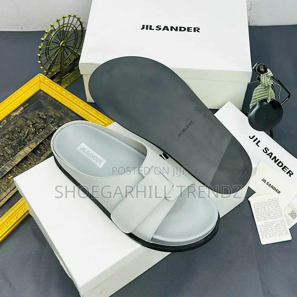 Men Jil Sander Palm Slippers Shoes