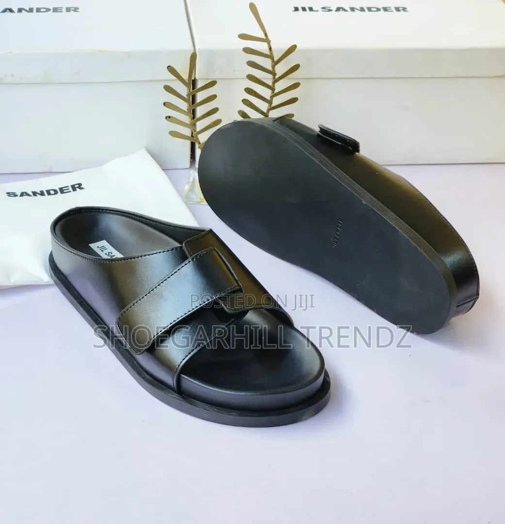 Men Jil Sander Palm Slippers Shoes