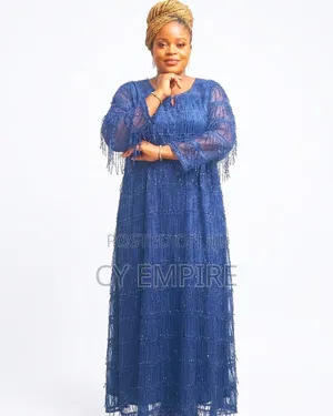 Navy Blue Stylish Dress