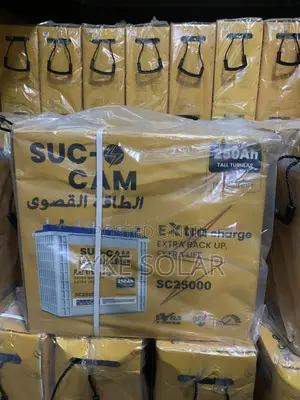 250ams 12v Suc-Cam Tubular Battery