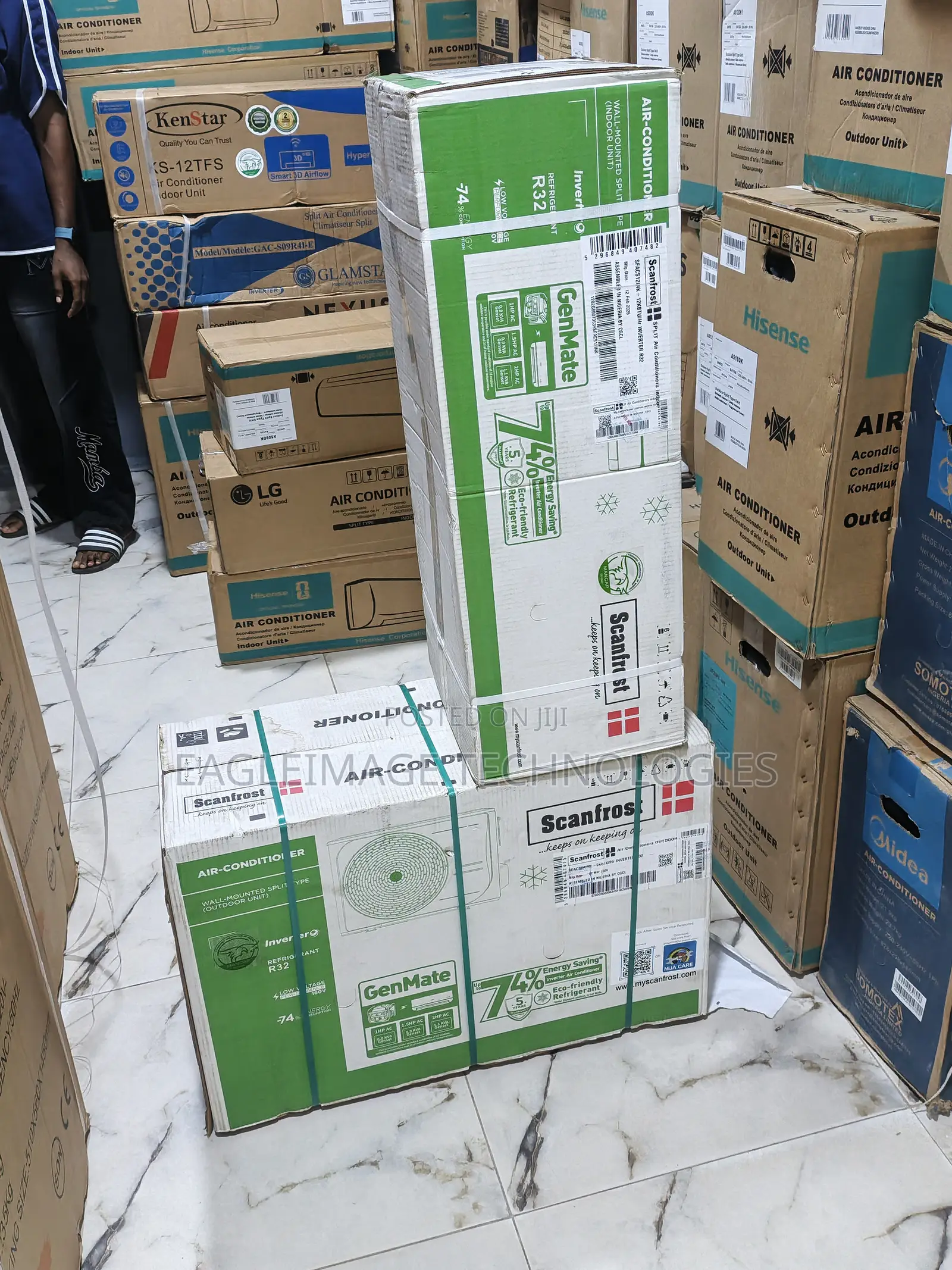 Scanfrost 1.5hp Ac – Cool Large Rooms Easily