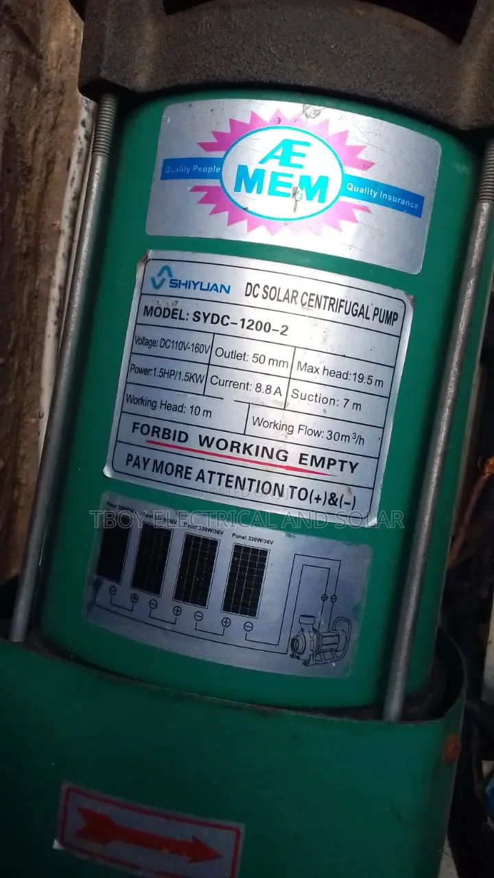 Surface Dc Pump 1.5hp