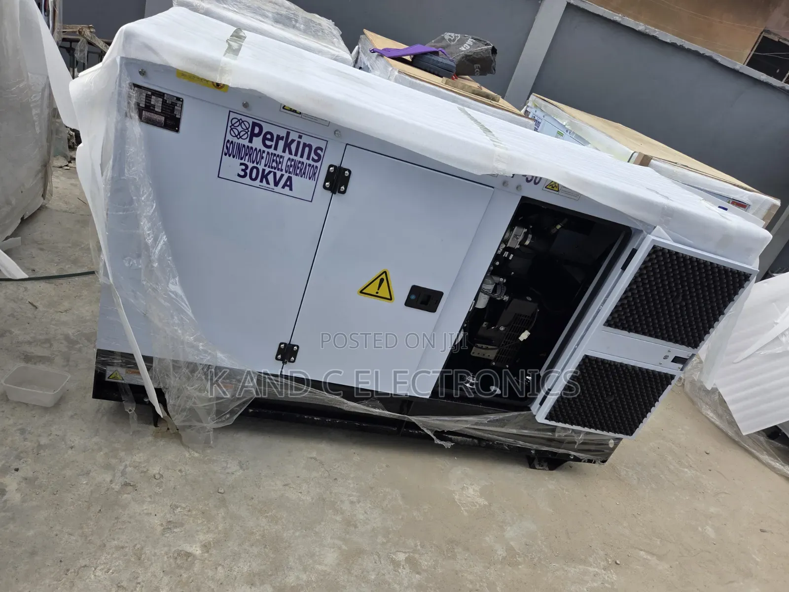 Industrial Perkins 30kva Diesel Generator – Super Quiet