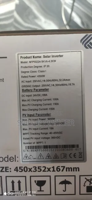 5kva Hybrid Inverter Kartel 24v