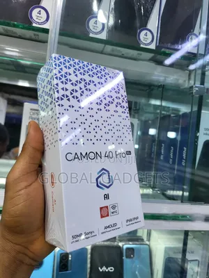 New Tecno Camon 40 Pro 5G 256 GB Black