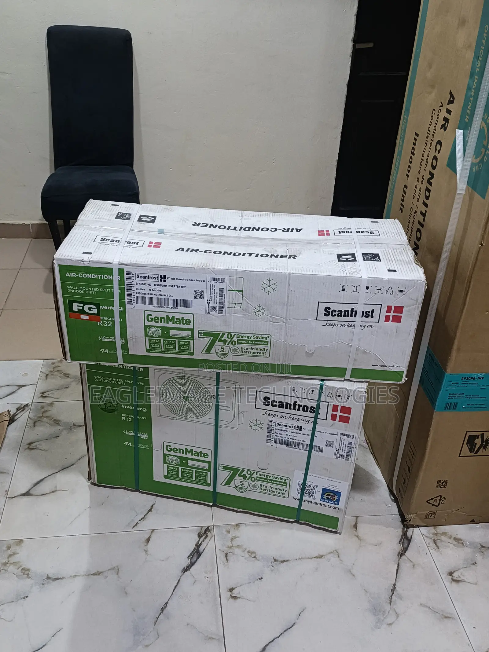 Scanfrost 1.5hp Ac – Silent Cooling Operation