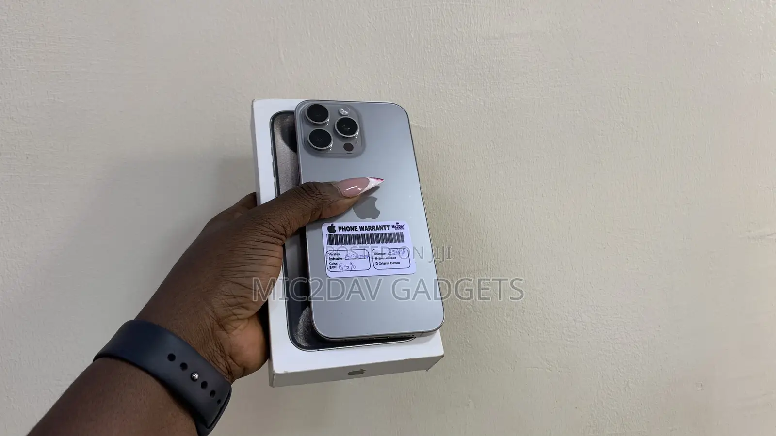Apple iPhone 15 Pro Max 256 GB Silver