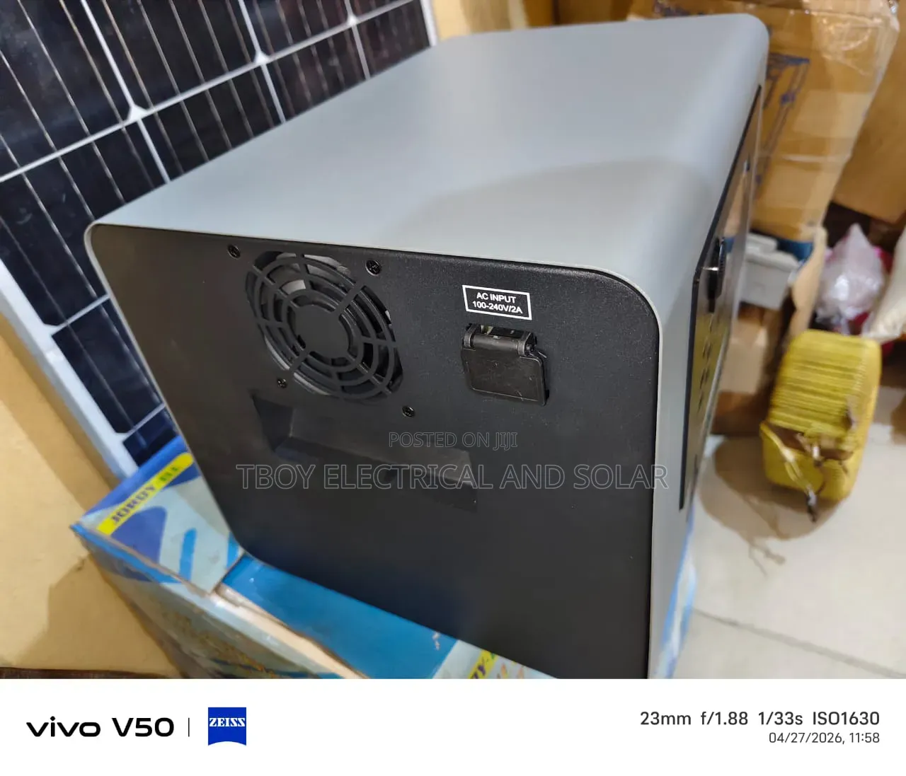 Jordy Ele Solar Generator