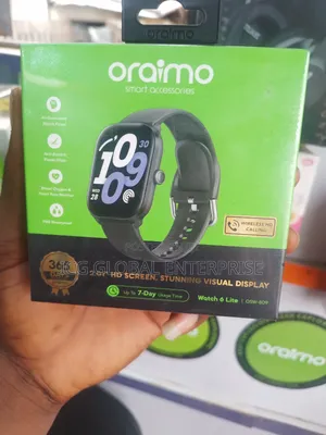 Oraimo Watch 6 Lite Smartwatch for Your Bt Call and Whatsapp Notifil
