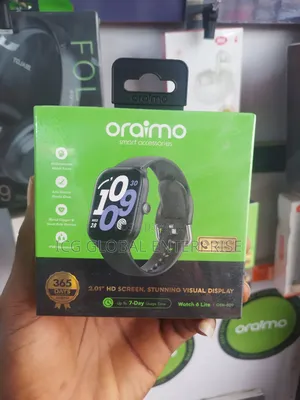 Oraimo Watch 6 Lite Smartwatch for Your Bt Call and Whatsapp Notifil