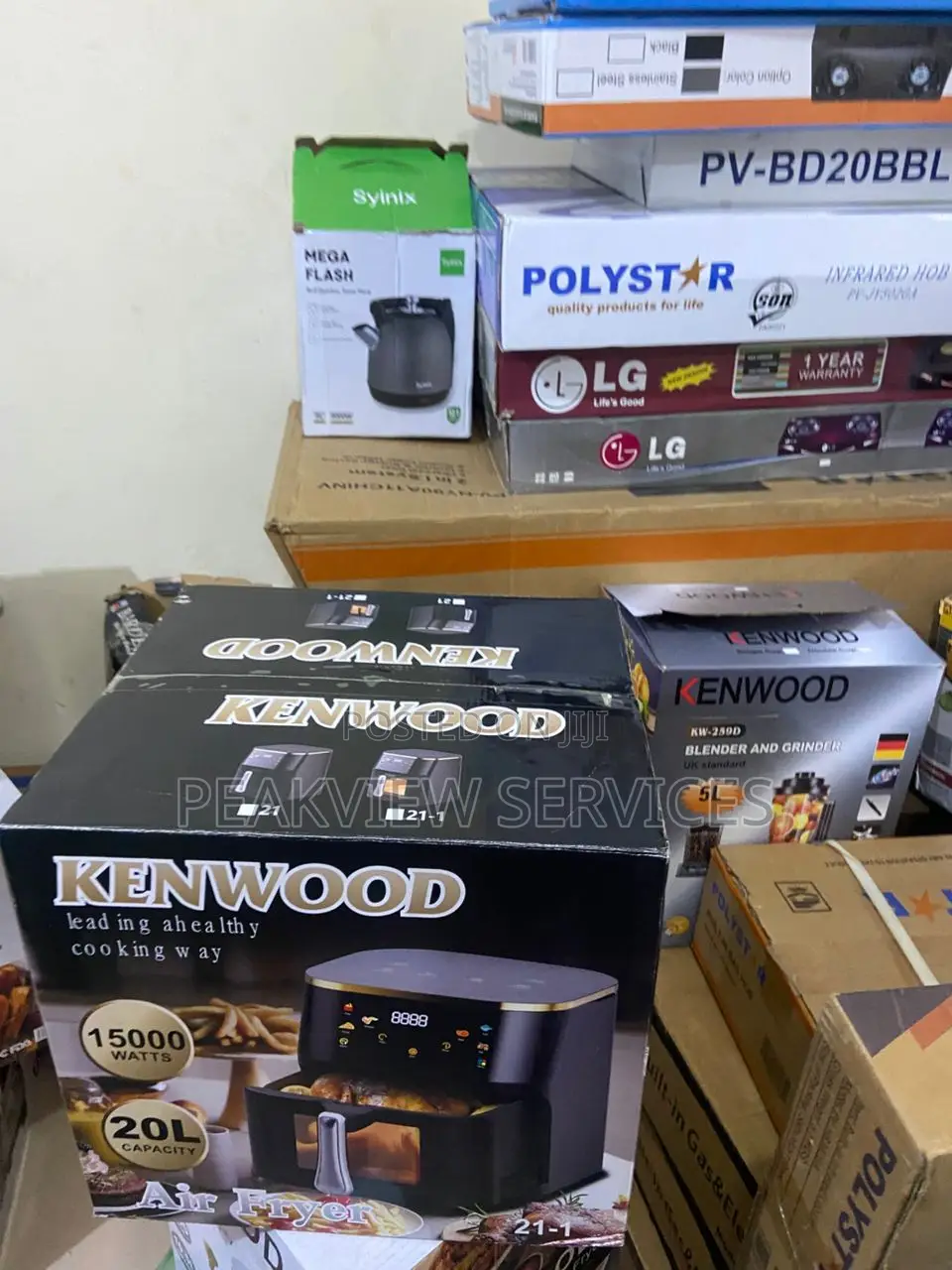 Kenwood Large Capacity 20l Air Fryer Oven