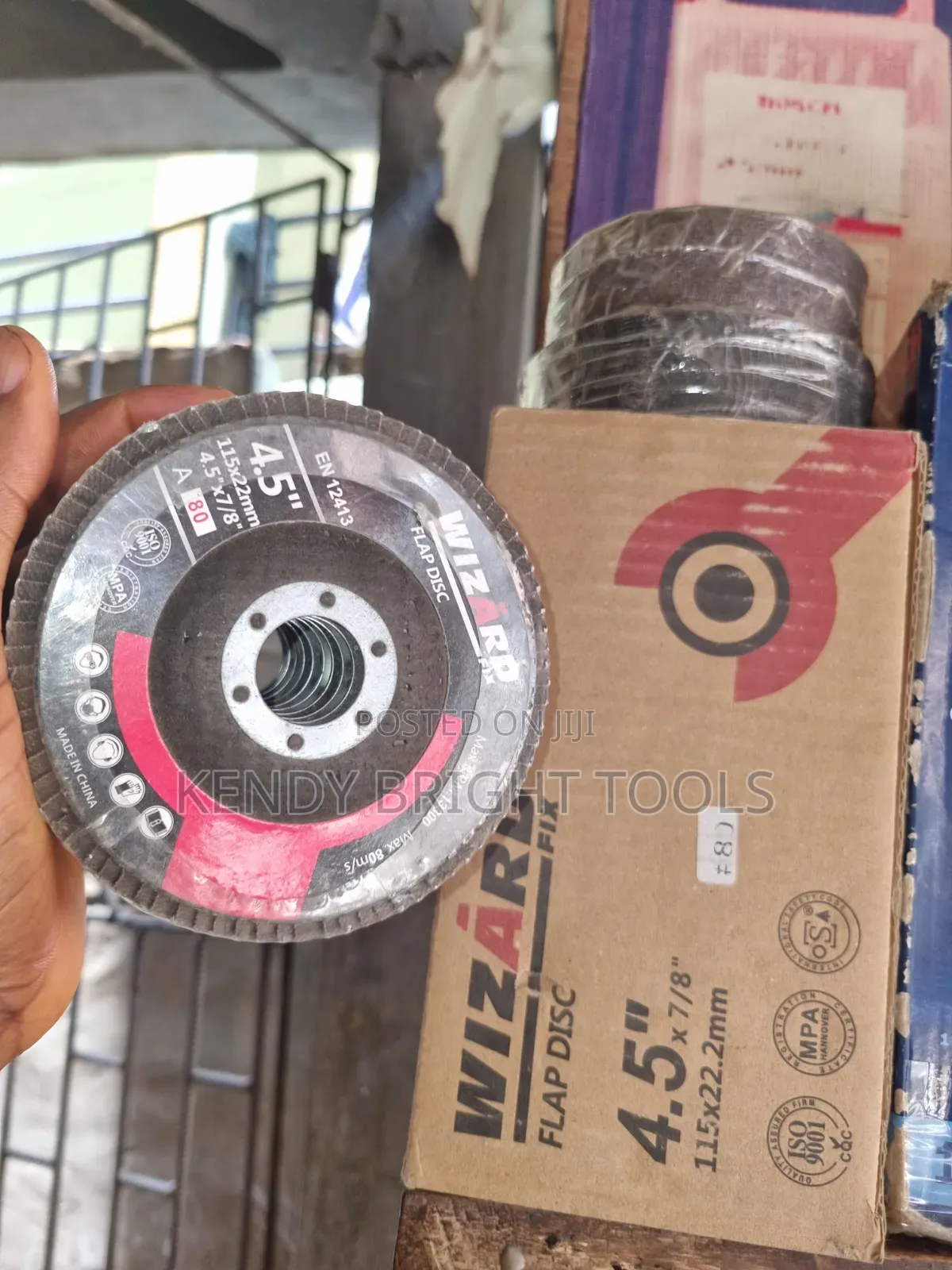 Sand Paper Disc 41/2"