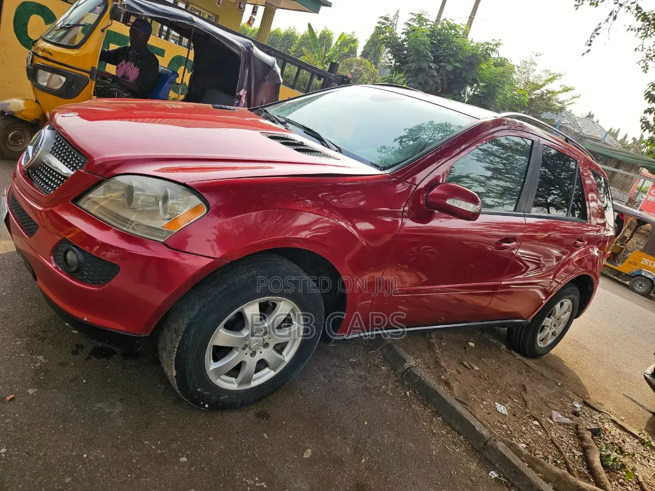 Mercedes-Benz M Class 2009 Red