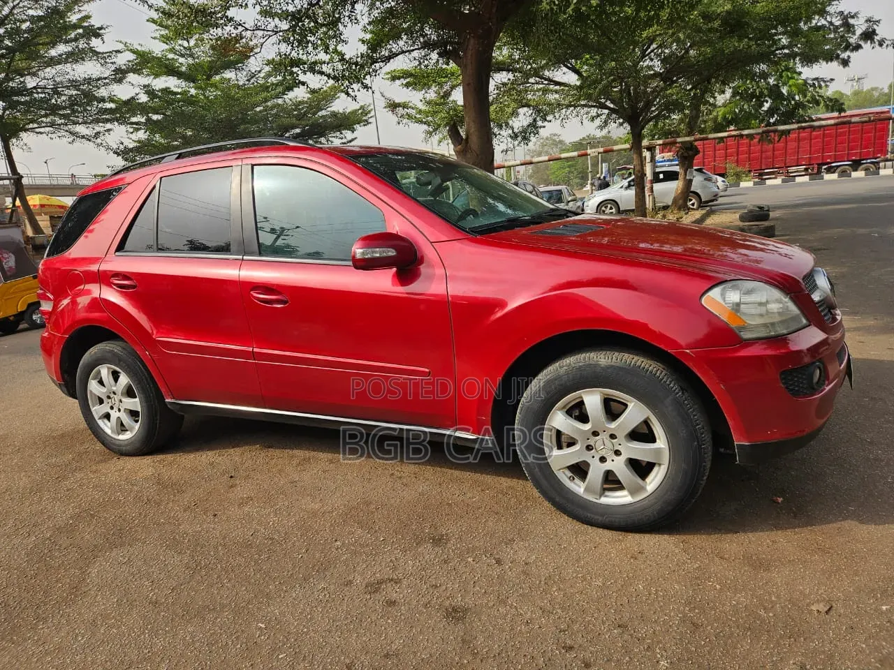 Mercedes-Benz M Class 2009 Red