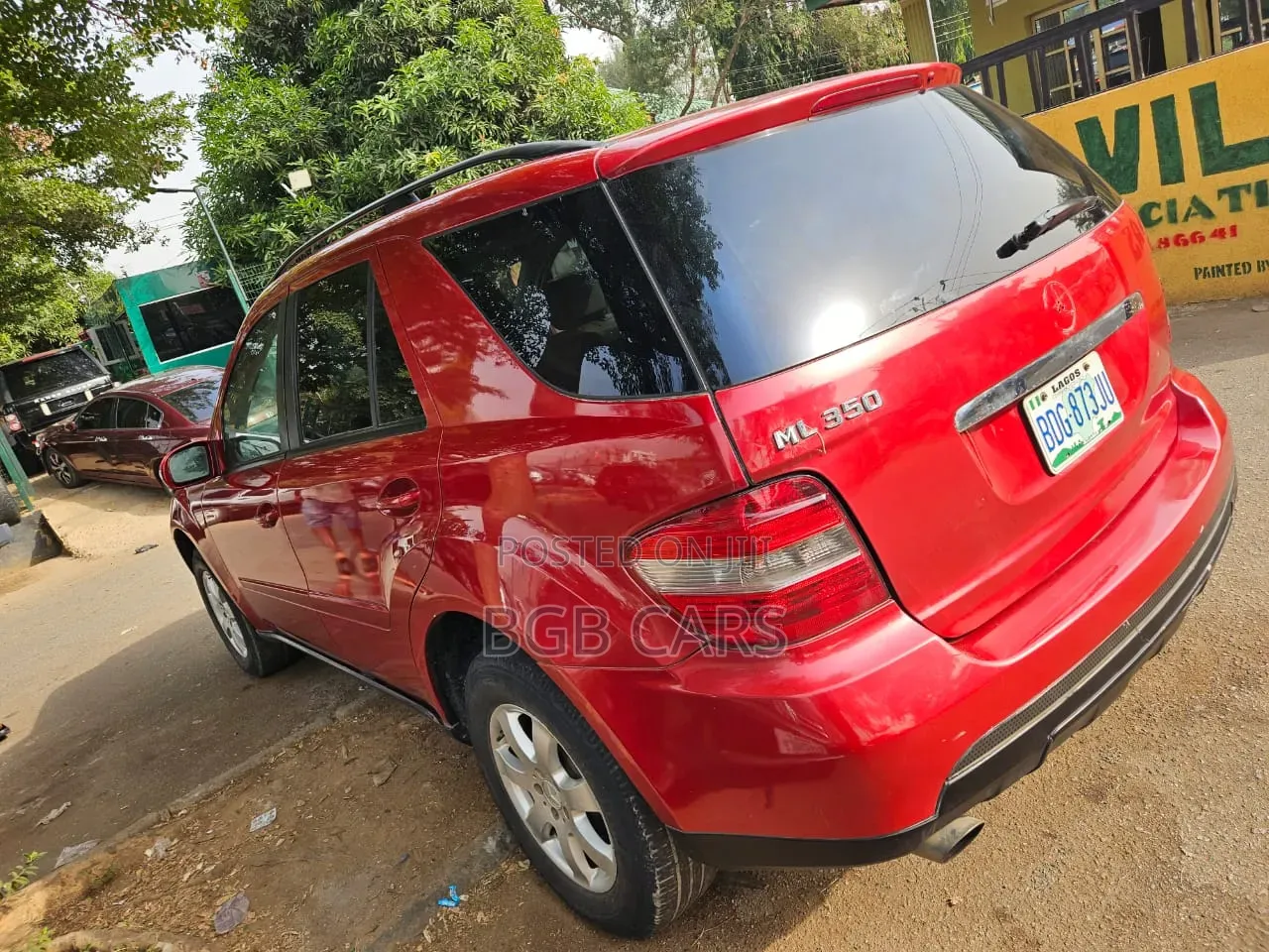 Mercedes-Benz M Class 2009 Red