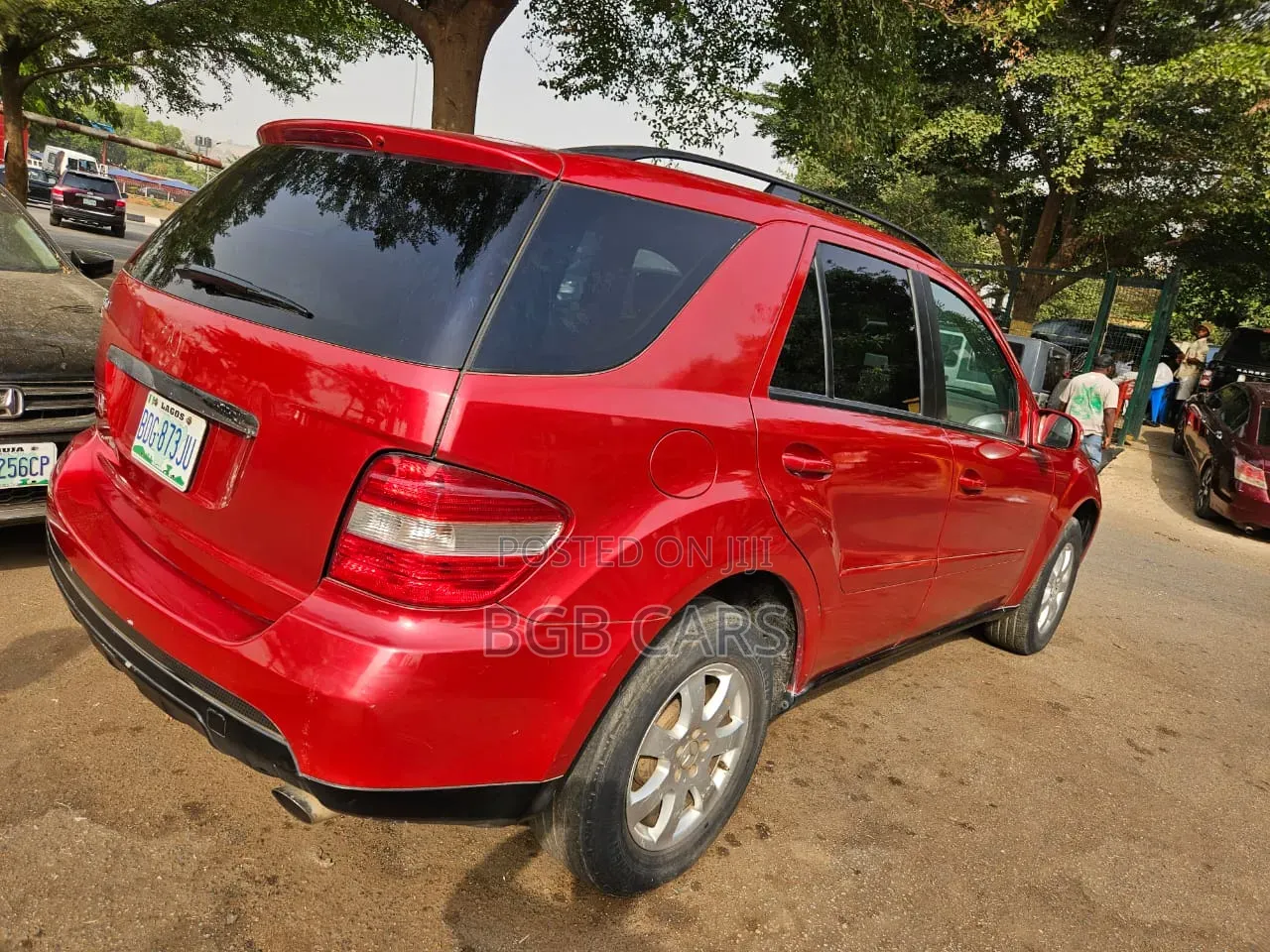 Mercedes-Benz M Class 2009 Red