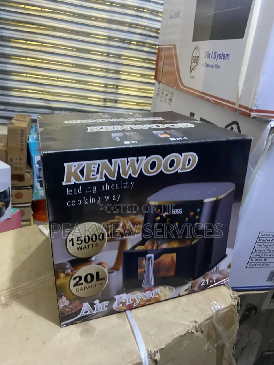 Kenwood 20l Air Fryer With Multi-Function Settings