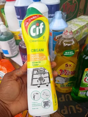 Cif Cleanboost Cream Cleaner