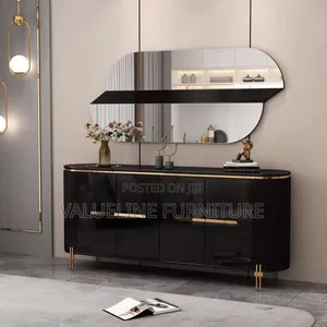 Wall Console Black Colour
