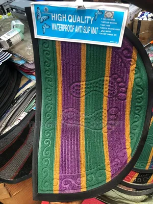 Smart Welcome Door Footmat -- Multicolour