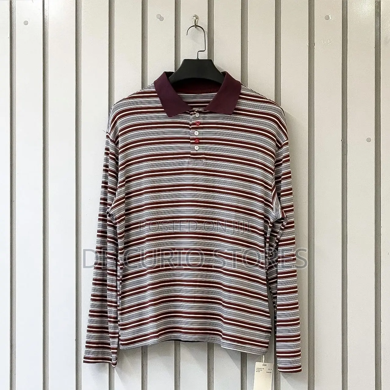 Quality Striped Longsleeve Polos