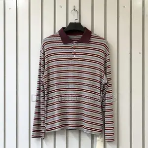 Quality Striped Longsleeve Polos