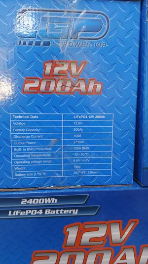 CGP 12v Lithium Battery