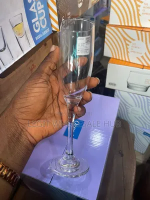 6pcs Glass Champagne Cup