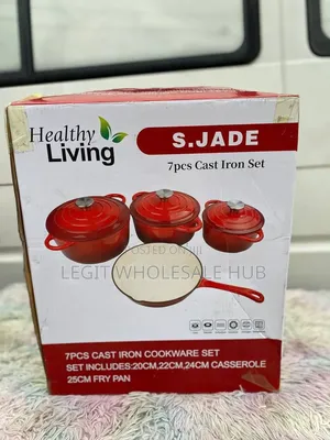 S.Jade Cast Iron Pot (4pcs)