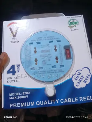 Quality 10 Meter Vico Uk Socket