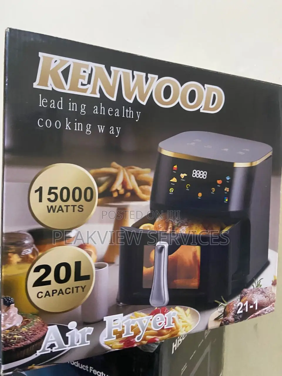 Kenwood 20l Air Fryer With Multiple Modes