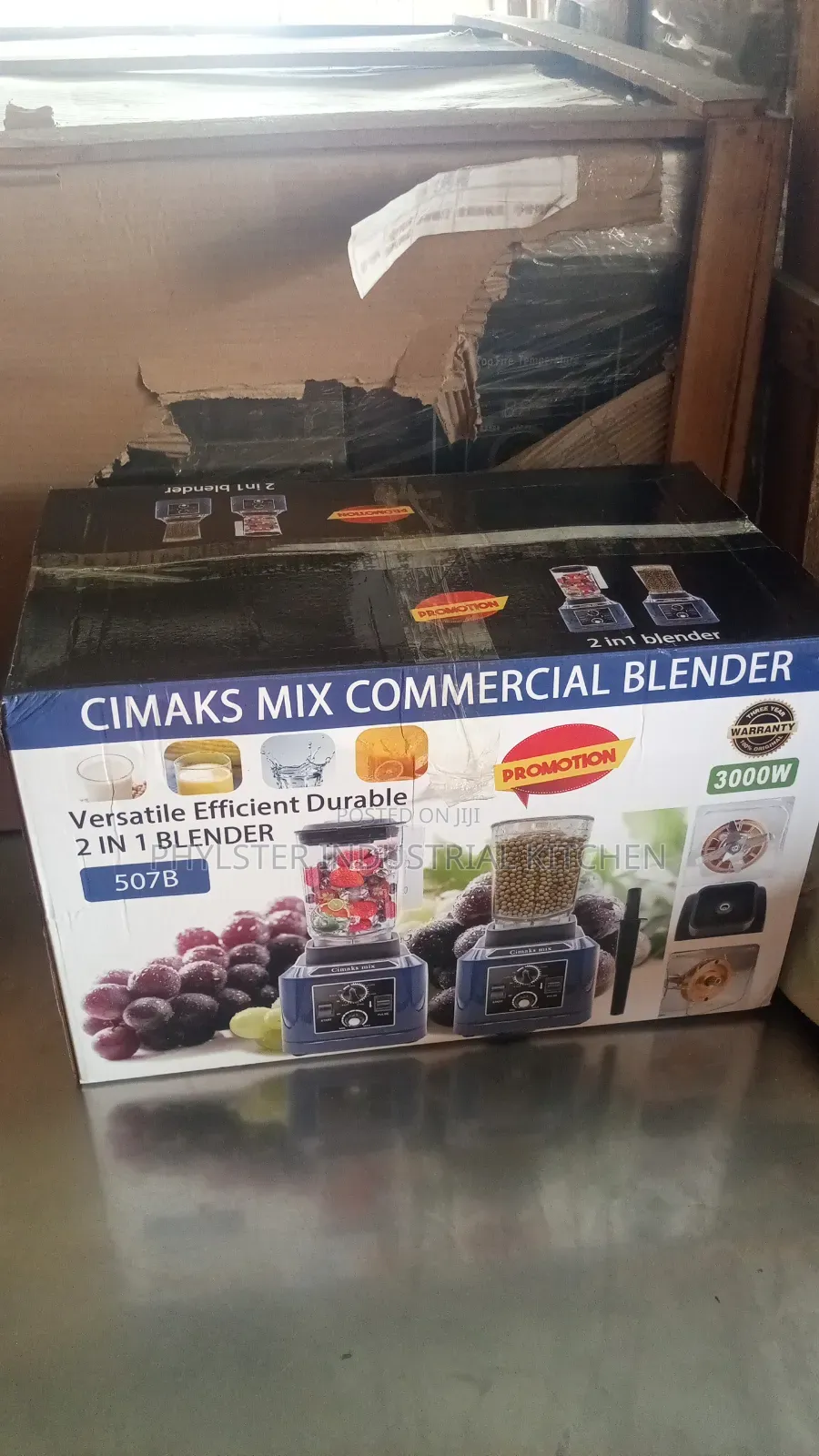 Cimaks Commercial Blender (2 in 1)