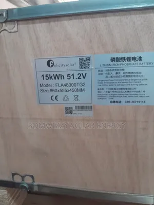 Original 15kwh Lithium Battery 51v
