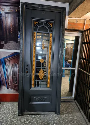 Intricate Design Modern French Security Steel Door