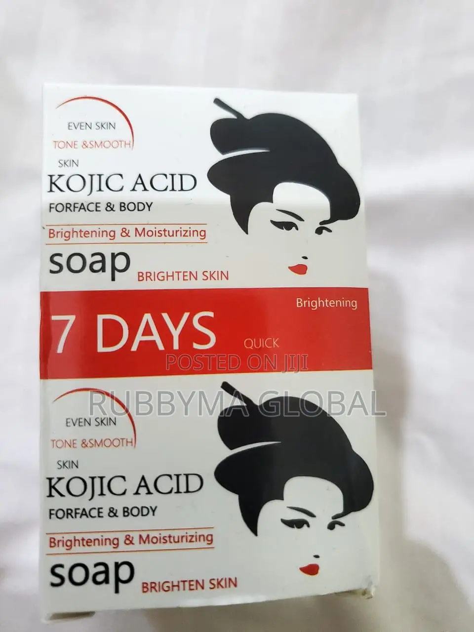 Kojic Acid for Face and Body Soap 7 Days