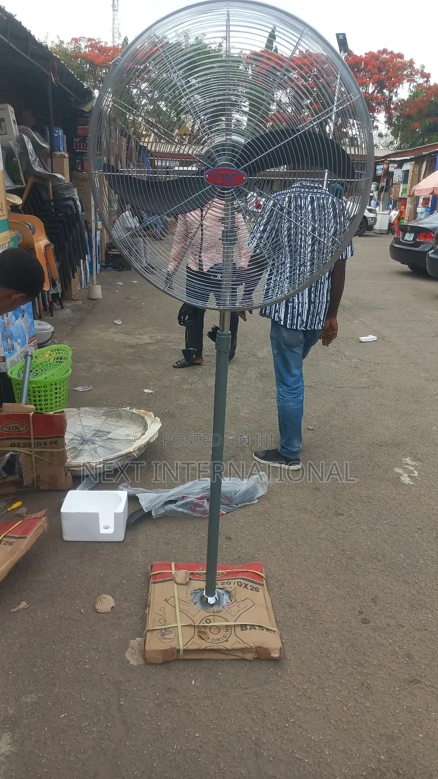 Ox Industrial Standing Fan 26 Inches